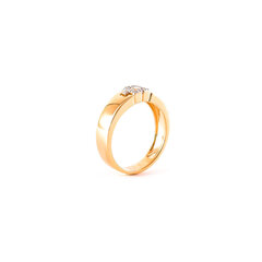 Золотое кольцо ZGKC01685R5RD цена и информация | Кольца | 220.lv