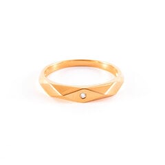 Золотое кольцо с бриллиантом ZGKC02473R5RD цена и информация | Кольца | 220.lv