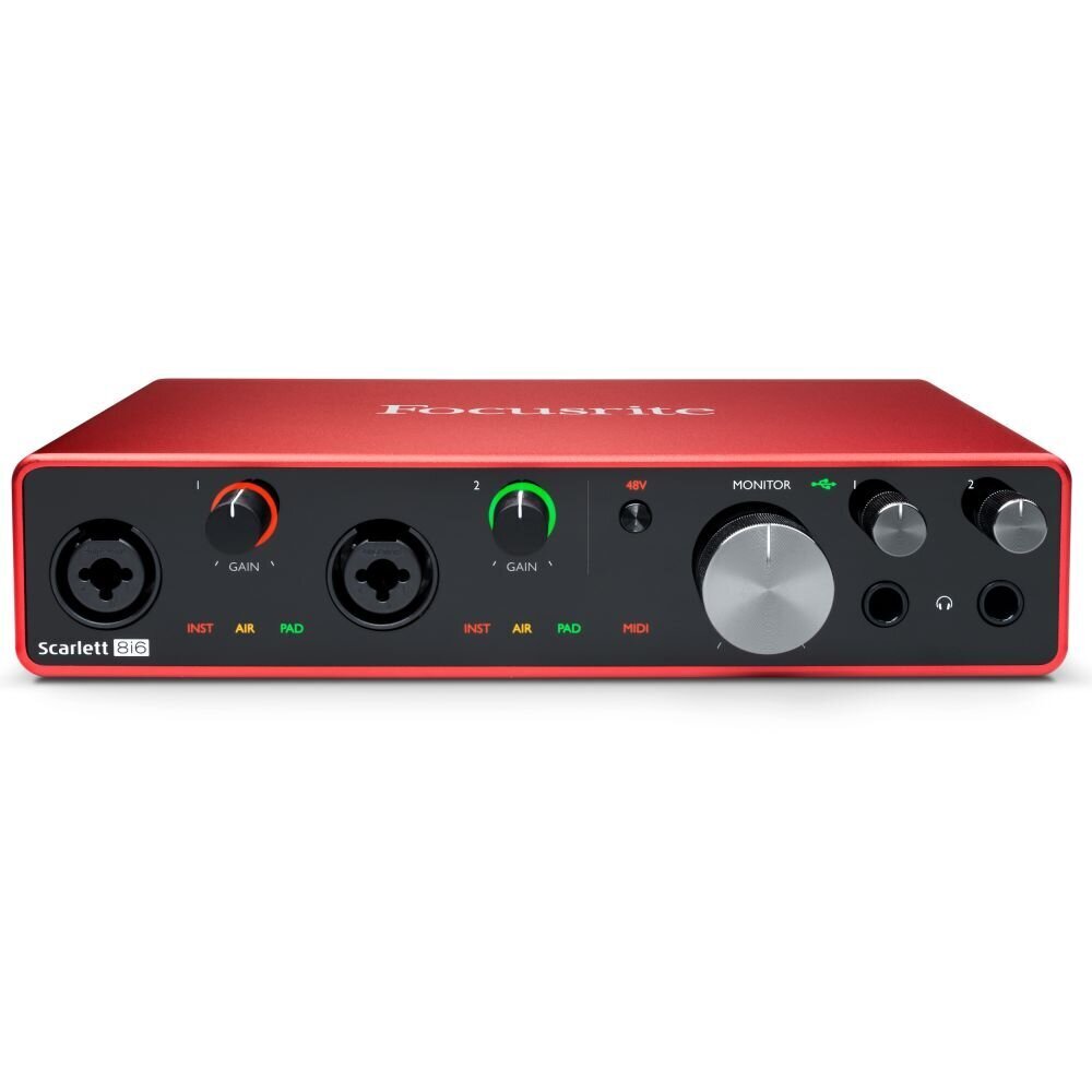 Focusrite Scarlett 8i6 cena un informācija | Skaņas kartes | 220.lv