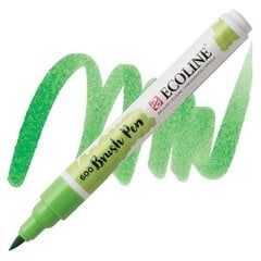 Marķieris Ecoline® Brush Pen, zaļš, 1 gab. cena un informācija | Rakstāmpiederumi | 220.lv