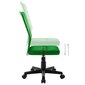 vidaXL biroja krēsls, 44x52x100 cm, zaļš, tīklveida audums cena un informācija | Biroja krēsli | 220.lv