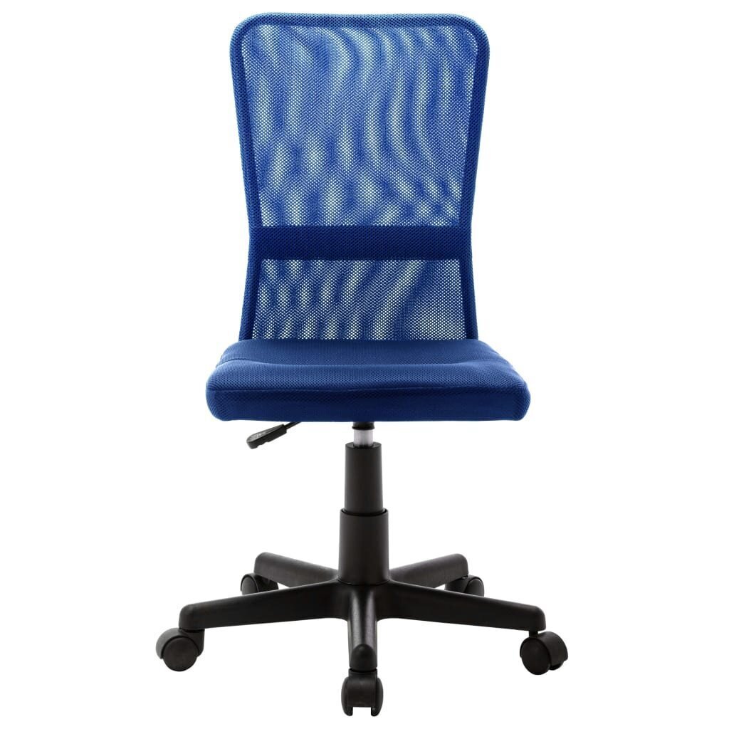 vidaXL biroja krēsls, 44x52x100 cm, zils tīklveida audums cena un informācija | Biroja krēsli | 220.lv