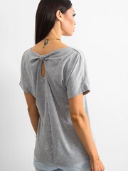 Женская рубашка-поло с короткими рукавами, серая цена и информация | Женские футболки | 220.lv