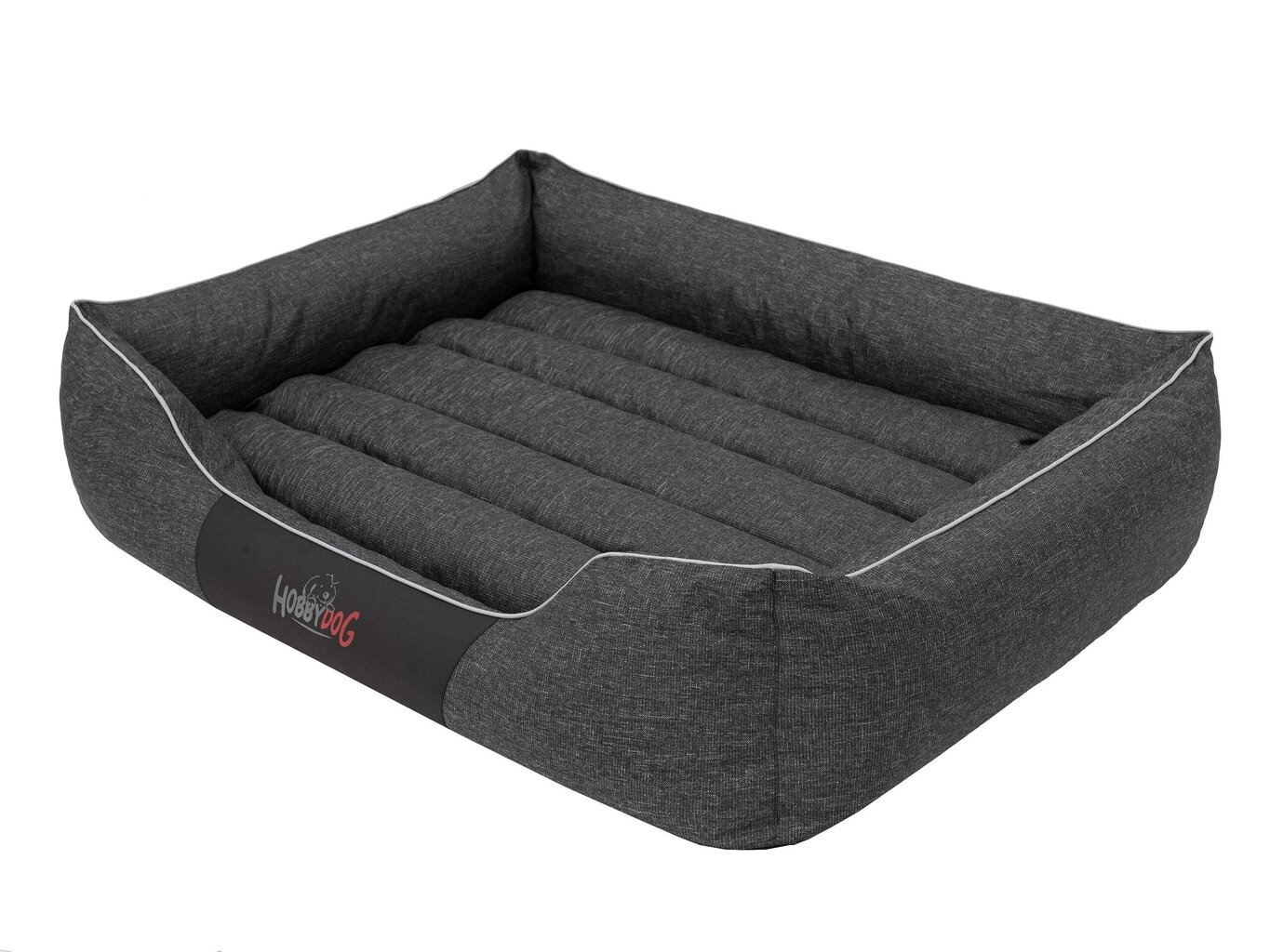 Hobbydog guļvieta Comfort Black Ekolen, L, 65x50 cm цена и информация | Suņu gultas, spilveni, būdas | 220.lv