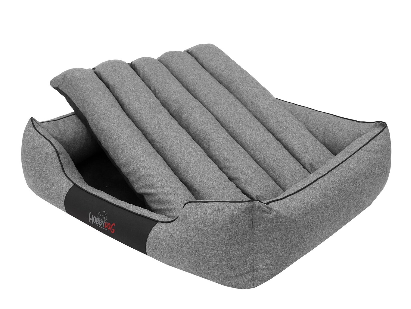 Hobbydog guļvieta Comfort Dark Grey Ekolen, XL, 85x65 cm cena un informācija | Suņu gultas, spilveni, būdas | 220.lv