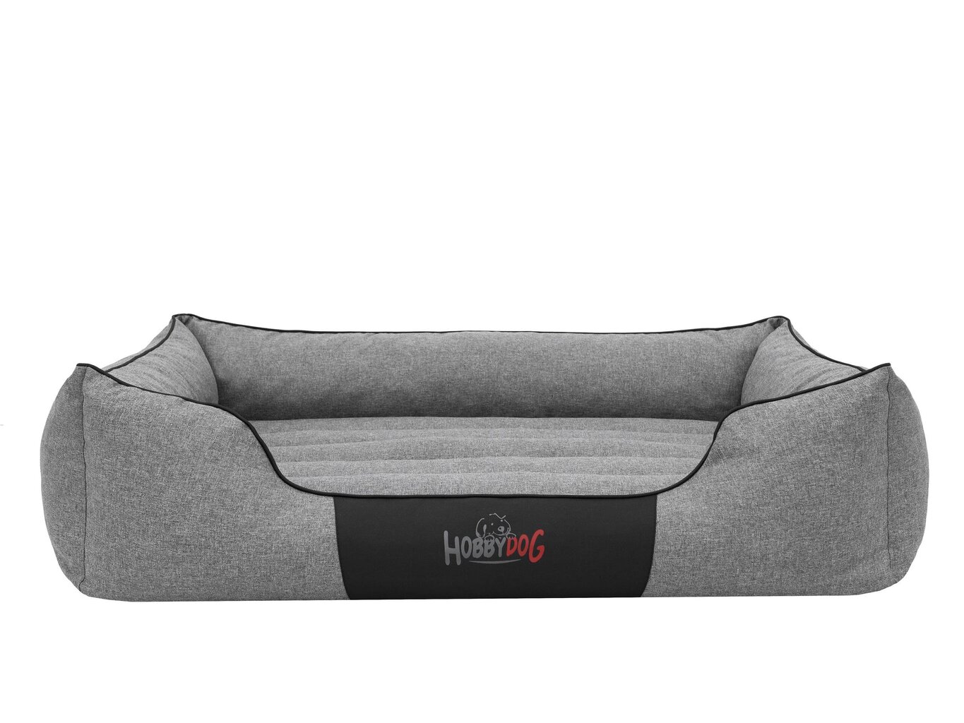 Hobbydog guļvieta Comfort Dark Grey Ekolen, XL, 85x65 cm cena un informācija | Suņu gultas, spilveni, būdas | 220.lv