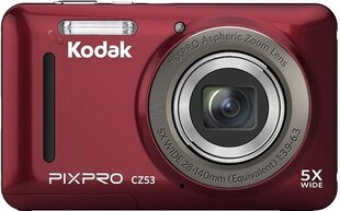 Kodak PixPro CZ53, Red цена и информация | Цифровые фотоаппараты | 220.lv
