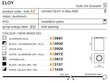 Azzardo griestu lampa Eloy 1 Chrome cena un informācija | Griestu lampas | 220.lv