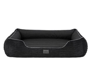 Hobbydog лежак Exclusive Black Velvet L, 65x50 см цена и информация | Лежаки, домики | 220.lv