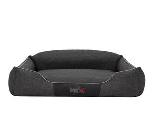 Hobbydog лежак Royal Black Ekolen, L, 65x50 см цена и информация | Лежаки, домики | 220.lv