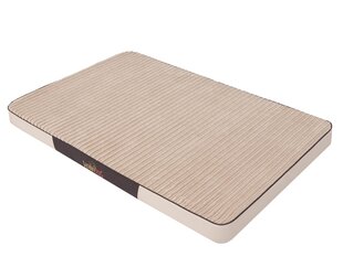 Hobbydog matracis Premium Beige Velvet/Beige Skaj L, 100x67 cm cena un informācija | Suņu gultas, spilveni, būdas | 220.lv