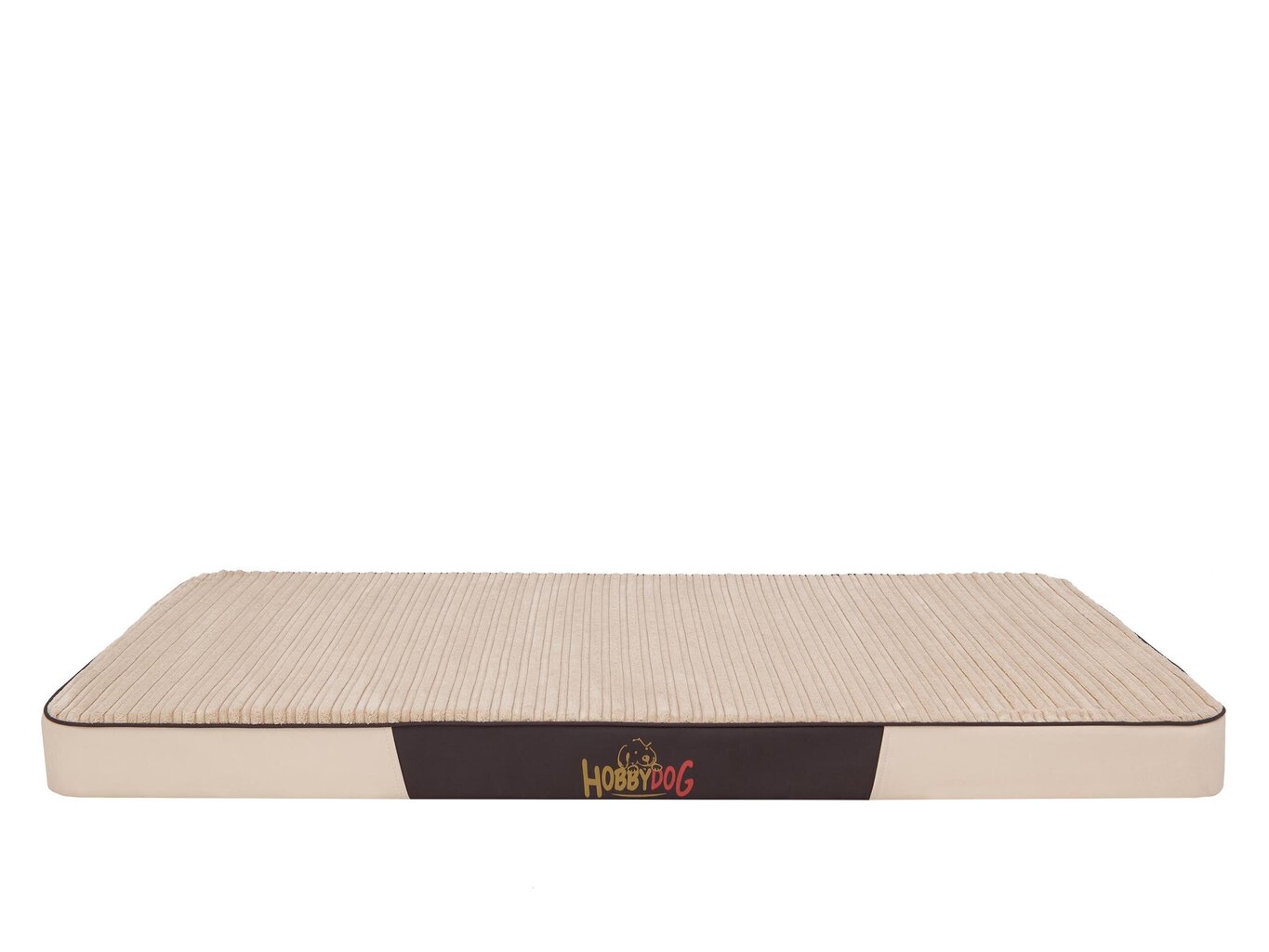 Hobbydog matracis Premium Beige Velvet/Beige Skaj XL, 120x80 cm цена и информация | Suņu gultas, spilveni, būdas | 220.lv