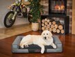 Hobbydog guļvieta Victoria Dark Grey Ekolen L, 80x55 cm cena un informācija | Suņu gultas, spilveni, būdas | 220.lv