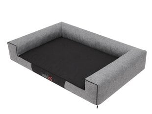 Hobbydog guļvieta Victoria Dark Grey Ekolen XXL, 118x78 cm цена и информация | Лежаки, домики | 220.lv