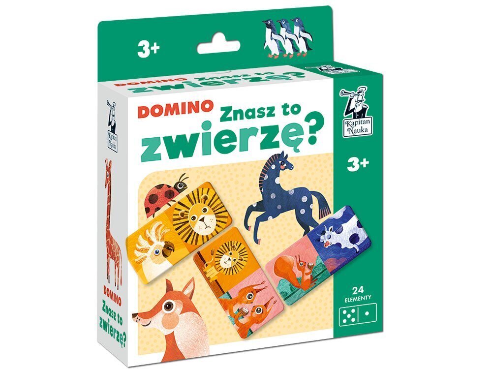 Ilustratīvs Domino - Dzīvnieki cena un informācija | Galda spēles | 220.lv