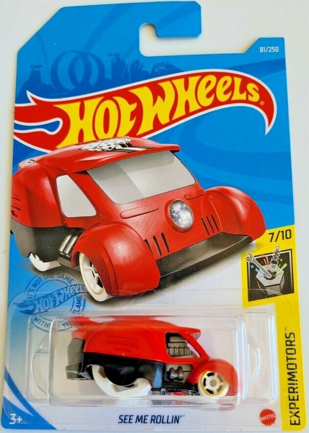 Rotaļu mašīna, Hot Wheels SEE ME ROLLIN, 2021 - 081 - GTB61 цена и информация | Rotaļlietas zēniem | 220.lv