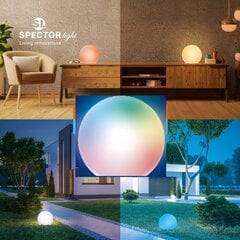 LED daudzfunkcionāls dekoratīvs gaismeklis RGBW ar pulti cena un informācija | Stāvlampas | 220.lv