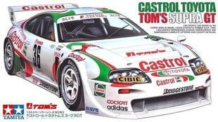 Tamiya - Castrol Toyota Tom`s Supra GT, 1/24, 24163 цена и информация | Конструкторы и кубики | 220.lv