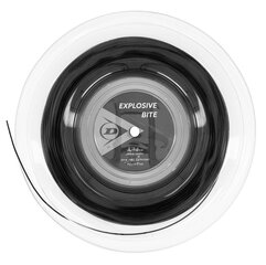 Струны для тенниса Explosive Bite 1,32mm 16G 200m Monofilament 3 Edges Черный цена и информация | Товары для большого тенниса | 220.lv