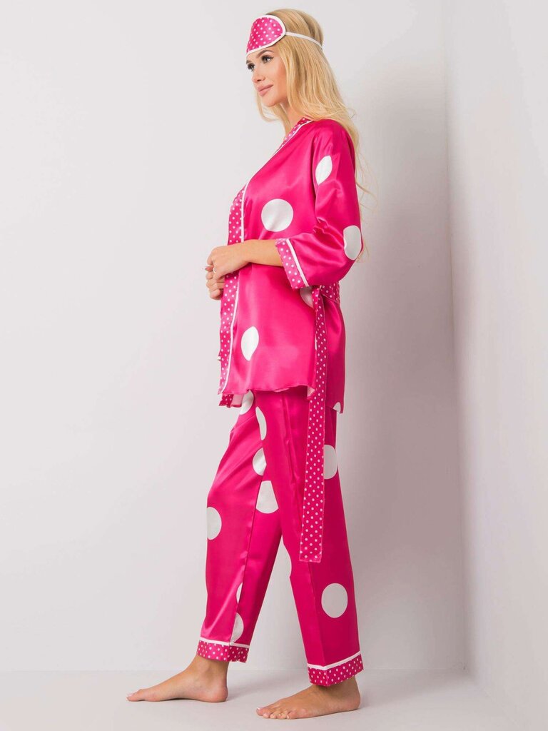 Sieviešu rozā miega komplekts. cena un informācija | Naktskrekli, pidžamas | 220.lv