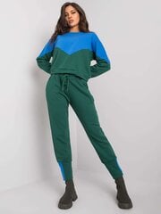 Женский спортивный комплект Rue Paris, сине-зеленый цена и информация | Спортивная одежда для женщин | 220.lv