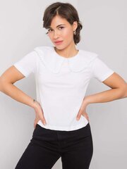 белая блуза с воротником kaysie rue paris цена и информация | Женские блузки, рубашки | 220.lv