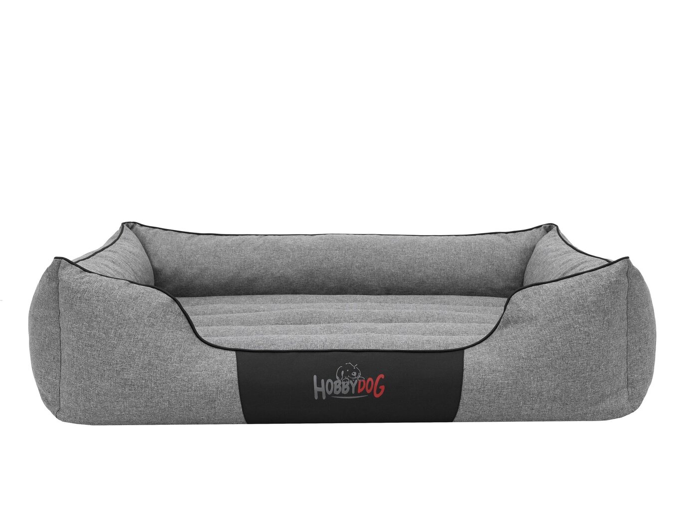 Hobbydog guļvieta Comfort Dark Grey Ekolen, L, 65x50 cm цена и информация | Suņu gultas, spilveni, būdas | 220.lv