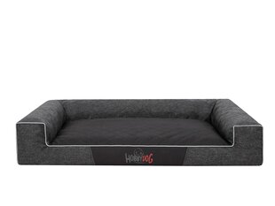 Hobbydog guļvieta Victoria Black Ekolen XXL, 118x78 cm цена и информация | Лежаки, домики | 220.lv