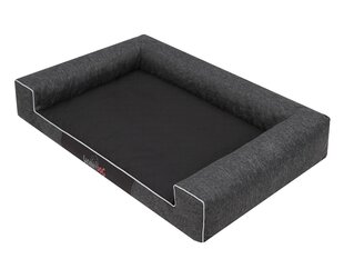 Hobbydog guļvieta Victoria Black Ekolen XXL, 118x78 cm cena un informācija | Suņu gultas, spilveni, būdas | 220.lv