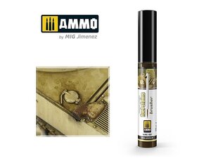 AMMO MIG - EFFECTS BRUSHER - Fuel Stains, 1801 cena un informācija | Modelēšanas un zīmēšanas piederumi | 220.lv