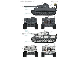 Сборная пластиковая модель Rye Field Model - Tiger I Initial Production Early 1943, 1/35, RFM-5075 цена и информация | Конструкторы и кубики | 220.lv