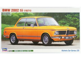 Hasegawa - BMW 2002 tii (1971), 1/24, 21123 cena un informācija | Konstruktori | 220.lv