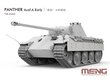 Meng Model - German Medium Tank Sd.Kfz. 171 Panther Ausf. A Early, 1/35, TS-046 цена и информация | Konstruktori | 220.lv