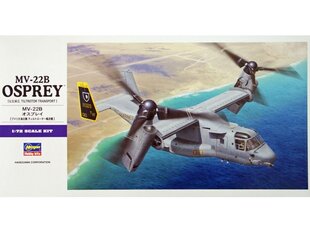 Hasegawa - MV-22B Osprey [U.S.M.C. Tiltrotor Transport], 1/72, 01571 цена и информация | Конструкторы и кубики | 220.lv