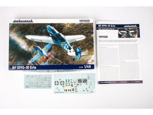 Сборная пластиковая модель Eduard - Bf-109G-10 Erla Weekend Edition, 1/48, 84174 цена и информация | Конструкторы и кубики | 220.lv