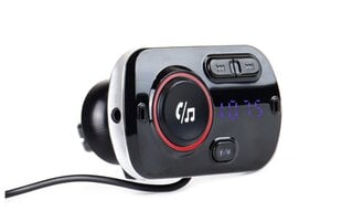 Bluetooth FM modulators ar lādētāju 2,4A + QC 3.0 BT-03 cena un informācija | FM Modulatori | 220.lv