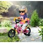 Lelles velosipēds Baby Born Zapf Creation cena un informācija | Rotaļlietas meitenēm | 220.lv