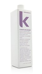 Увлажняющая маска для волос Kevin Murphy Hydrate Me 1000 мл цена и информация | Распылите крем-спрей на волосы на расстоянии 20-25 см, расчешите их расческой. | 220.lv