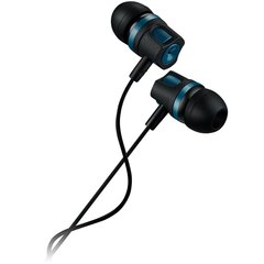 Stereo earphones with microphone, 1.2M, green цена и информация | Наушники | 220.lv