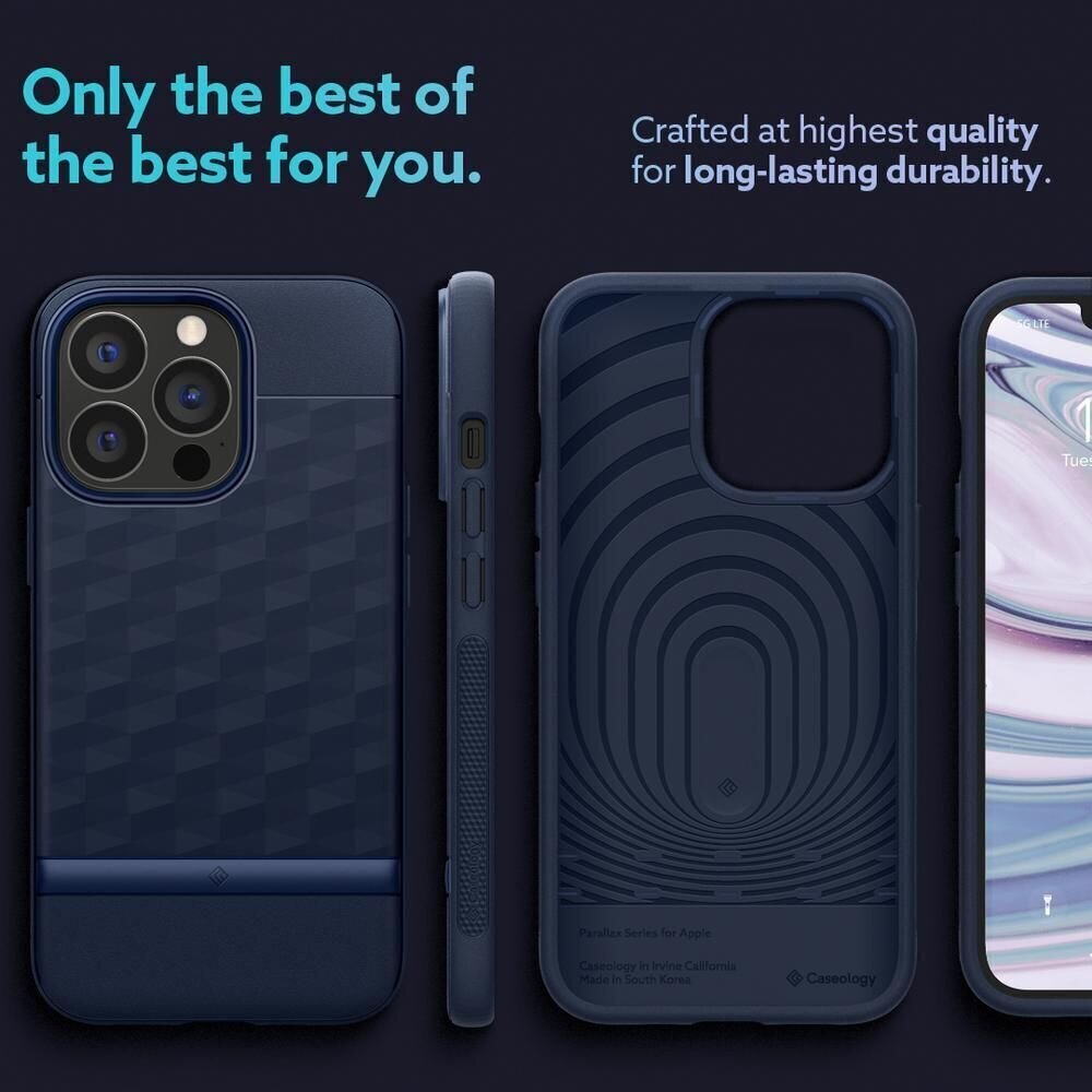 Caseology Parallax vāciņš midnight blue iPhone 13 Pro Max cena un informācija | Telefonu vāciņi, maciņi | 220.lv