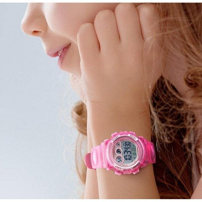 Bērnu pulkstenis SKMEI 1451 RS Rose Red цена и информация | Bērnu aksesuāri | 220.lv