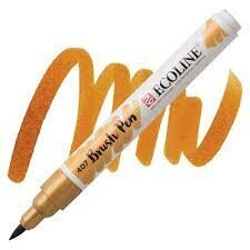 Marķieris Ecoline® Brush Pen, tumši oranžs, 1 gab. cena un informācija | Rakstāmpiederumi | 220.lv