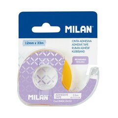 Līmlente ar dozatoru MILAN, 12 mm x 33 m cena un informācija | Kancelejas preces | 220.lv