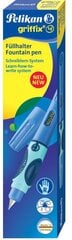 Перьевая ручка PELIKAN Griffix-4, для правши, синяя цена и информация | Письменные принадлежности | 220.lv