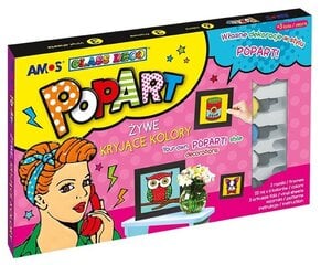 Gleznu dekorēšanas komplekts AMOS PopArt цена и информация | Развивающие игрушки | 220.lv