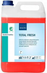 Ekoloģisks, universāls tīrīšanas līdzeklis KIILTO Total Fresh, viegli sārmains, koncentrēts, 5 l цена и информация | Чистящие средства | 220.lv