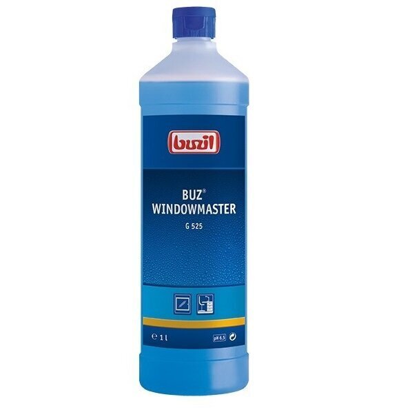 Logu tīrīšanas līdzeklis BUZIL Buz Windowmaster, koncentrēts, 1 l цена и информация | Tīrīšanas līdzekļi | 220.lv
