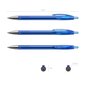 Automātiska gela pildspalva ERICH KRAUSE R-301, 0.5 mm, zila cena un informācija | Rakstāmpiederumi | 220.lv