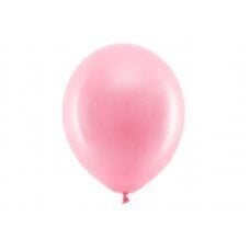 Baloni 30 cm pasteļtoņi, rozā (1 gab. / 100 gab.) cena un informācija | Baloni | 220.lv