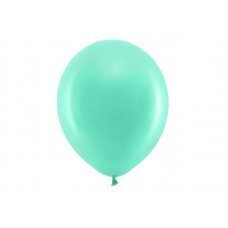 Baloni 30 cm pastelis, piparmētra (1 gab. / 100 gab.) cena un informācija | Baloni | 220.lv